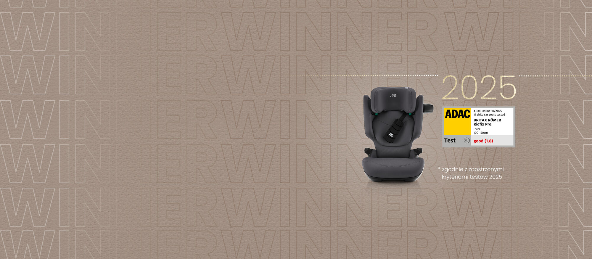 NAJLEPSZY FOTELIK W SWOJEJ KATEGORII*