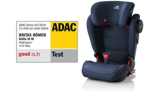 Test Winner And More Our Excellent Kidfix Child Car Seat Britax Romer
