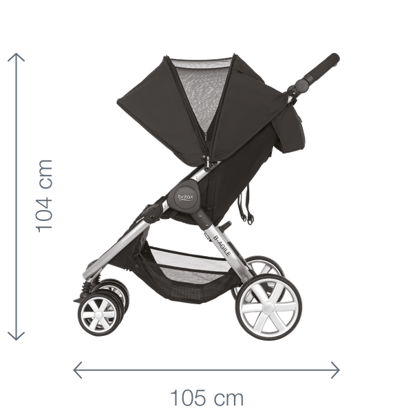 B AGILE DOUBLE Double Pushchair Britax R mer